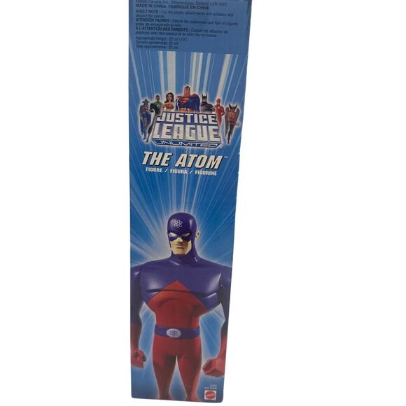 Justice League Unlimited The Atom Action Figure Mattel New in Box - Picture 4 of 6